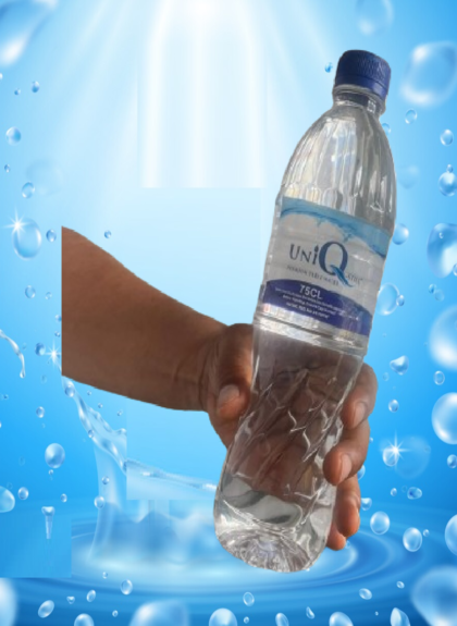 uniq-still products: 75 cl bottled water