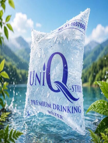 UniQStill sachet water